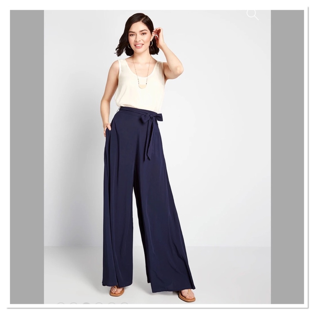 ModCloth x Collectif As You Breeze Wide-Leg Pants
